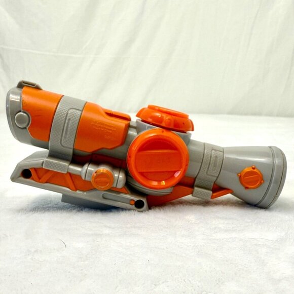 Nerf Zombie Strike Clear Shot Targeting Scope 2009 Gray Orange - Picture 5 of 9